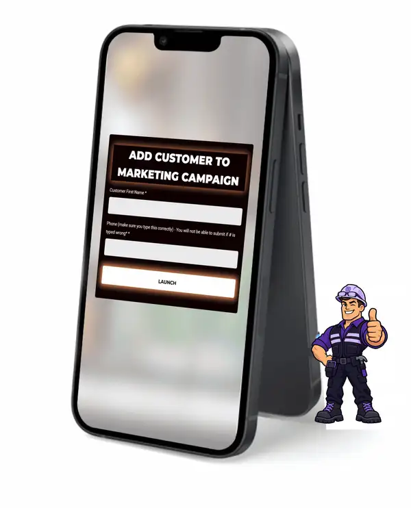 Demo: a marketing campaign launched in one click